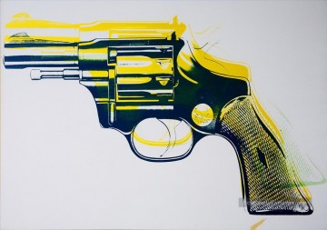 Andy Warhol Painting - Gun 6 Andy Warhol